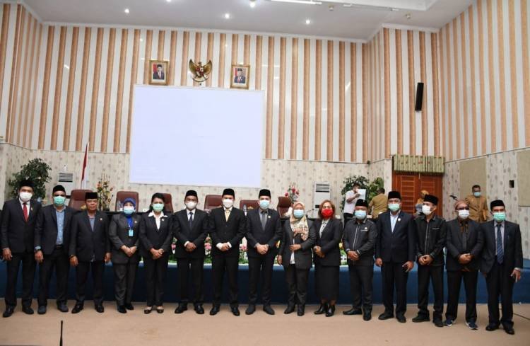 DPRD Sahkan Bupati dan Wabup Sergai Terpilih Periode 2021-2024