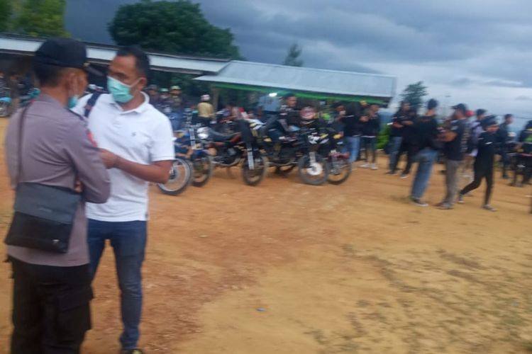 Pertemuan Komunitas 800 Pengendara RX King Dibubarkan Aparat di Tanahdatar Sumbar