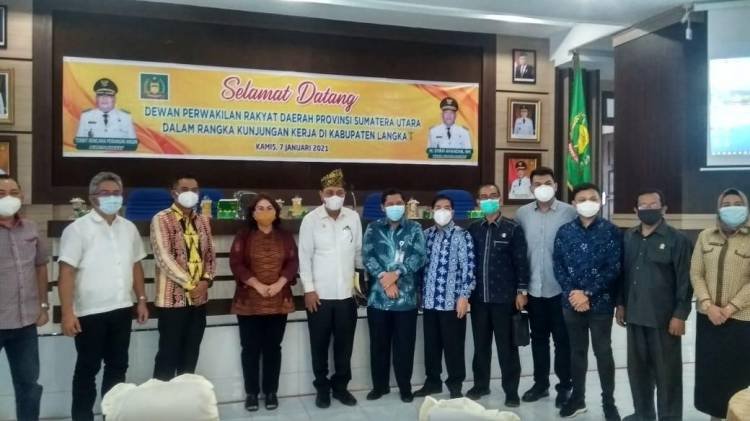 Komisi B DPRD dan Disbudpar Sumut Kunker di Langkat