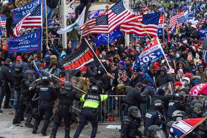 Pemimpin Dunia Kecam Penyerbuan Pendukung Trump ke Gedung Capitol 