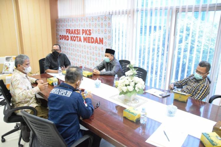 Anggota DPD RI Gali Informasi Pemerintahan di Masa Pandemi