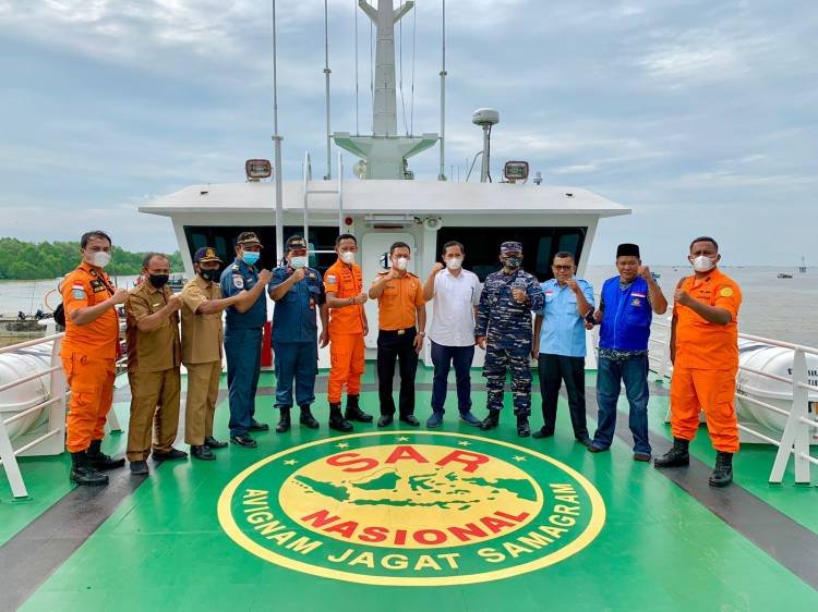 Perkuat Armada Laut, KN SAR Sanjaya Tiba di Basarnas TBA