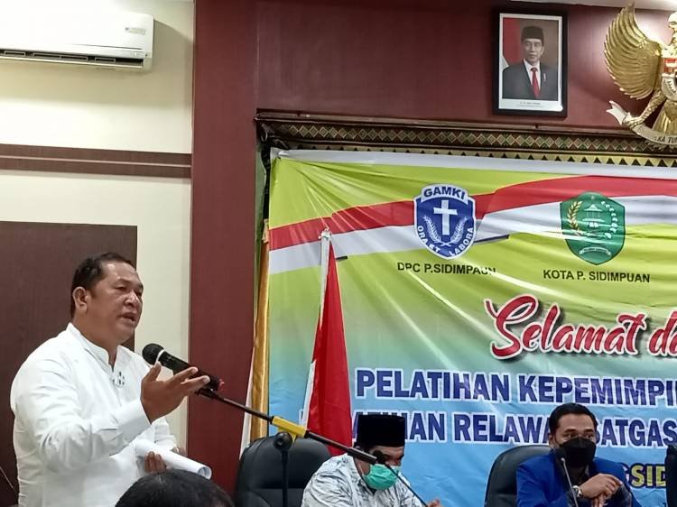 Wali Kota Padangsidimpuan Harapkan  GAMKI Jadi Corong Sosialisasikan Vaksinasi