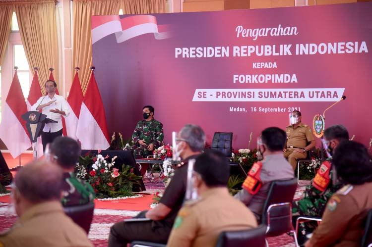 Edy Rahmayadi Laporkan Kasus Covid-19 di Sumut Turun, Jokowi Minta Daerah Habiskan Stok Vaksin