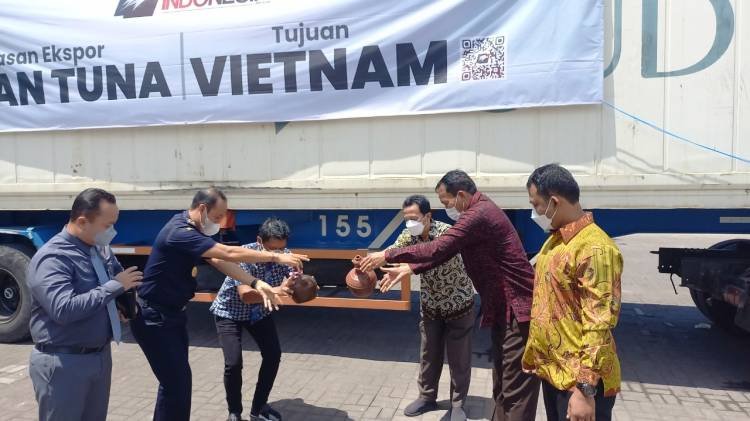 Kemendag Lepas Ekspor Ikan Tuna Sirip Kuning ke Vietnam dan Thailand