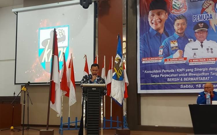 Asmui Rasyid Terpilih Ketua DPD KNPI Tanjungbalai Periode 2021-2024