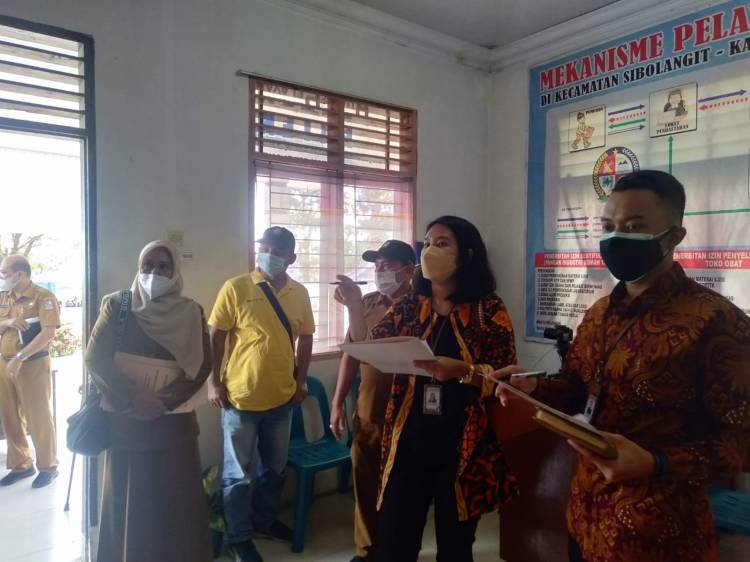 Ombudsman Sumut dan Tim Pemkab Deliserdang Nilai Pelayanan Publik di Kantor Camat Sibolangit