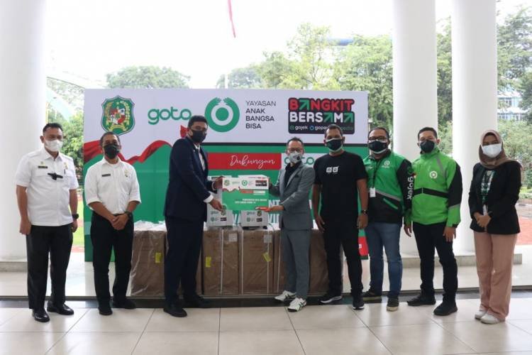 Pemko Medan Terima Bantuan Oksigen Konsentrator dari Goto