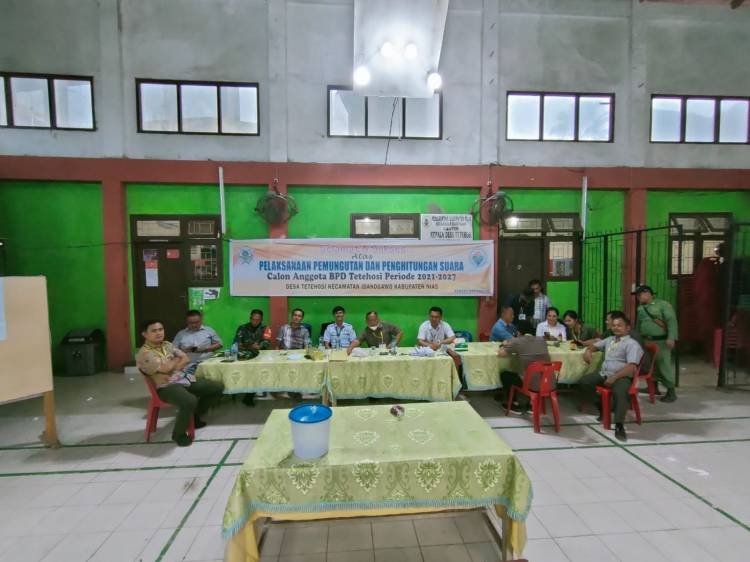 9  Anggota BPD di Desa Tetehosi Terpilih