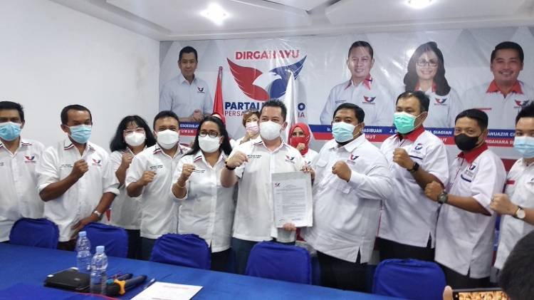 Ketua Wafat, Muhammad Erwin Harahap Di-SK-kan Jadi Pimpinan Partai Perindo Tebingtinggi