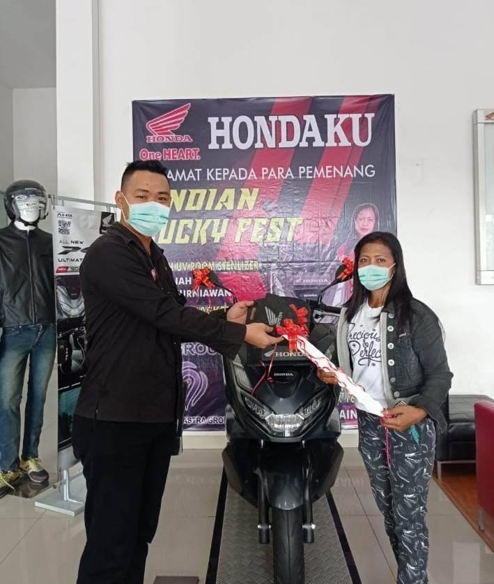 Beli Vario 150, Lisa Warga Kisaran Dapat Hadiah PCX