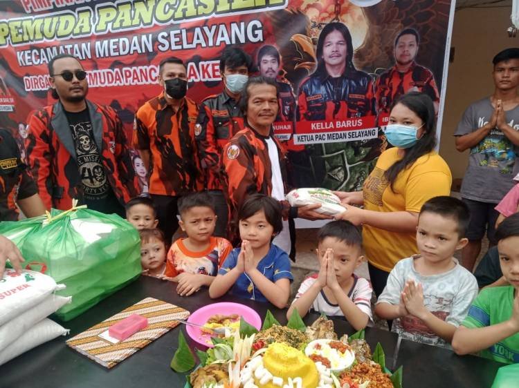 Rayakan HUT ke-62, MPC PP Toba Berbagi Tali Asih ke Panti Karya Hephata Laguboti