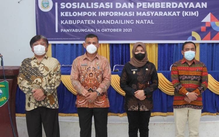 Diskominfo Sumut Dorong Pemberdayaan Kelompok Informasi Masyarakat di Madina