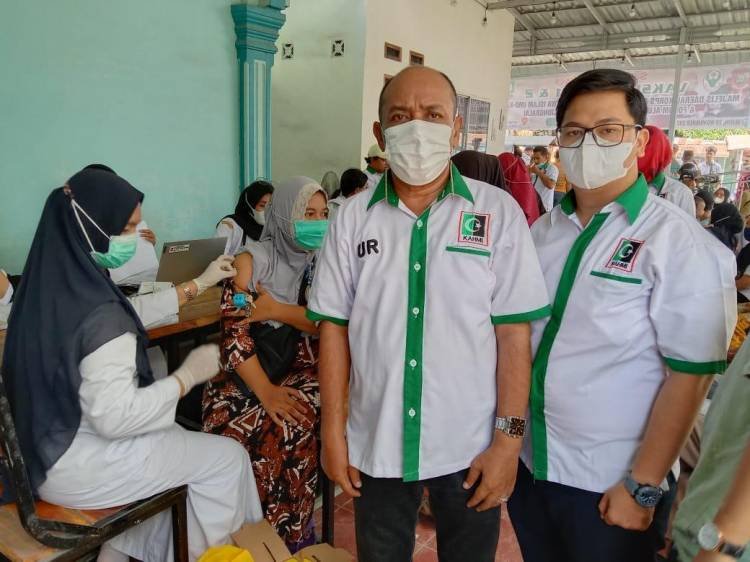 KAHMI Gelar Vaksinasi di Tanjungbalai, 250 Orang Divaksin
