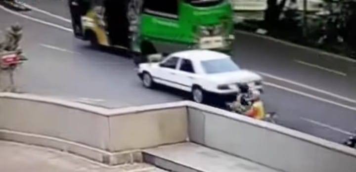Sat Reskrim Polrestabes Medan Lidik Kasus Satpam  Ditabrak Mobil