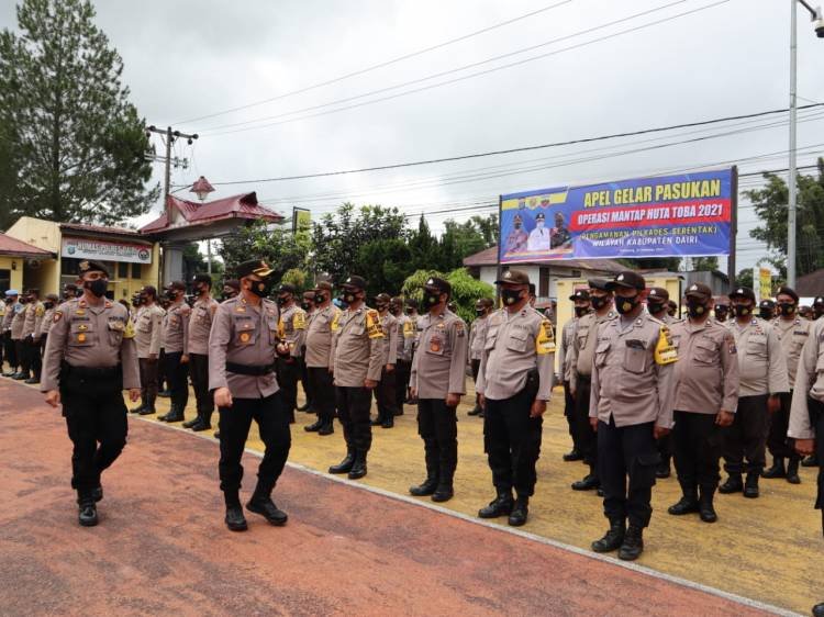 675 Personel Polisi Disiagakan Amankan Pilkades Serentak di Dairi