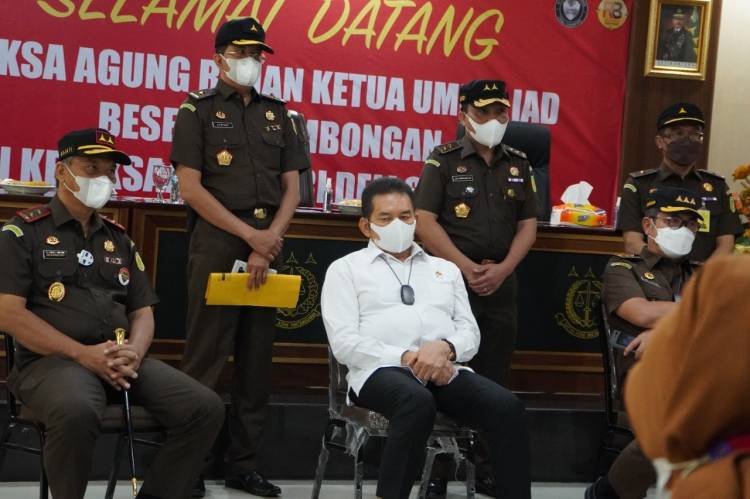 Jaksa Agung di Medan: Oknum Kejaksaan Terlibat Jadi Backing Mafia Tanah akan Ditindak