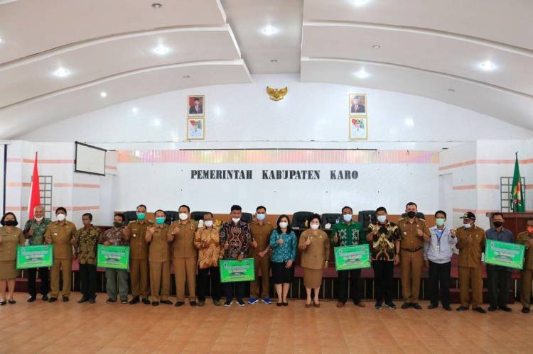 Lima BUMDes di Kabupaten Karo Terima Bantuan Dana dari Kementerian Desa