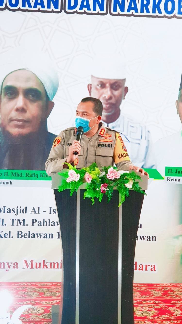 Personel Polres Belawan Disiagakan di Lokasi Rawan Tawuran