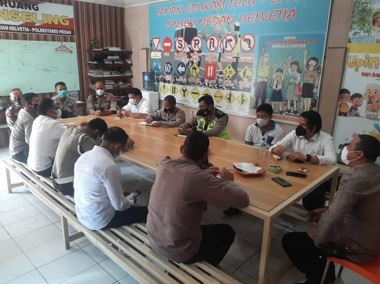 Polsek Helvetia Imbau Kepling Giatkan Ronda Antisipasi Curat dan Curanmor