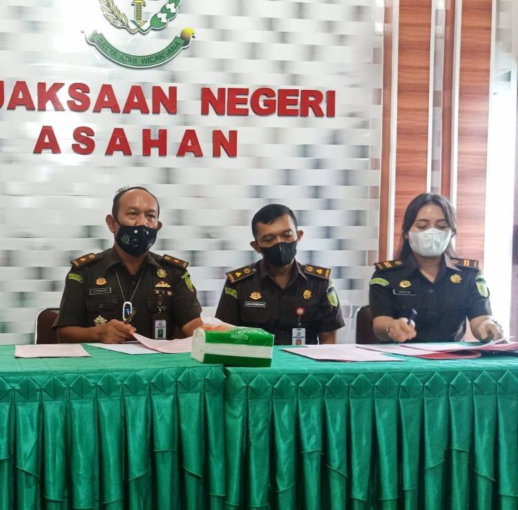 Kejari Asahan Tuntut Hukuman Mati 5 Kurir Sabu 57 Kg Lebih