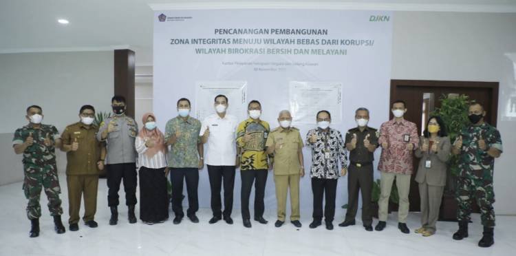 Bupati Asahan Hadiri Pencanangan Zona Integritas KPKNL