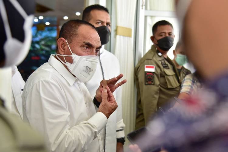 Edy Rahmayadi Dorong PUPR Normalisasi Sungai Padang
