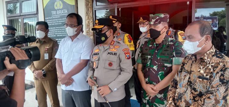 Kapolda Sumut Tinjau Pilkades Serentak di Humbahas