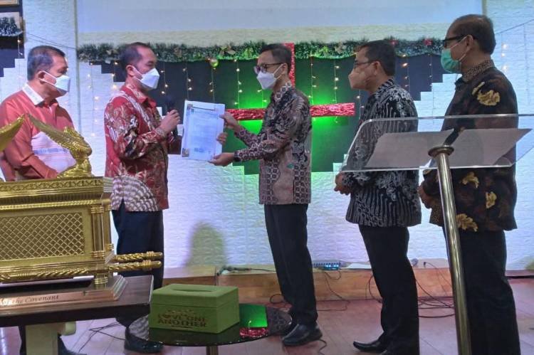 Pemko Tebingtinggi Akhirnya Terbitkan IMB Gereja GBI Sutoyo