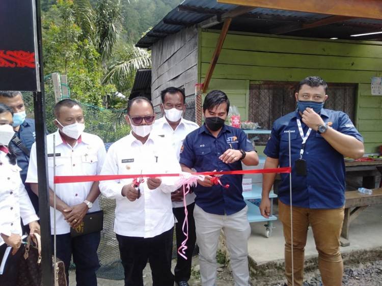 Wabup Simalungun Resmikan UMKM TABO Tilapia Skin di Tambun Raya