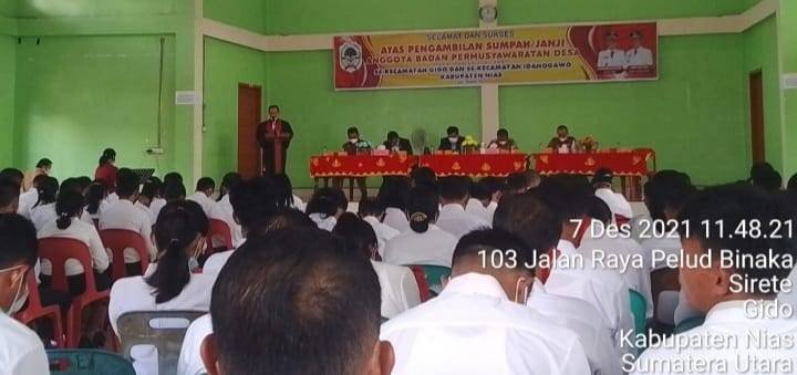 Bupati Nias Minta BPD Tampung dan Salurkan Aspirasi Masyarakat