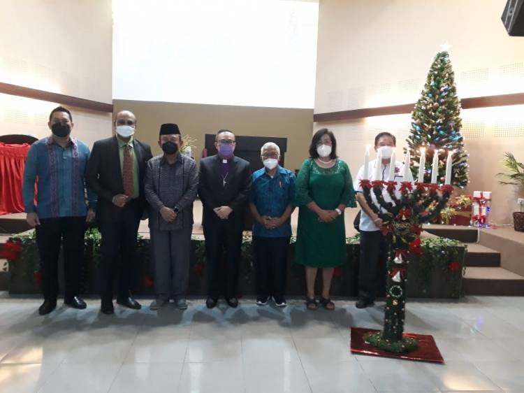 Natal Sumatera Berdoa, RE Nainggolan Imbau Warga Indahkan Prokes Covid-19