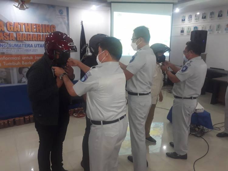 Hingga November 2021, PT Jasa Raharja Sumut Salurkan Rp 154 M bagi Korban Laka
