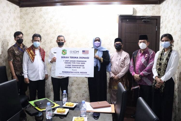 IOM Apresiasi Perhatian Pemko Terhadap Pengungsi di Medan