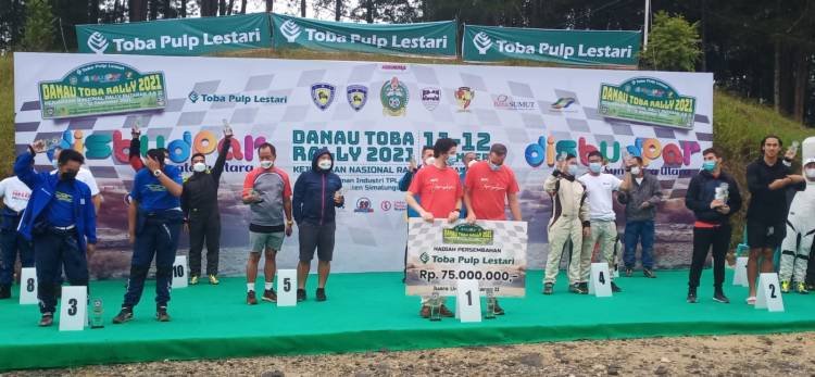 Pasangan Perally Nuno Ricardo Pinto dan Joao Augusto Juara Pertama