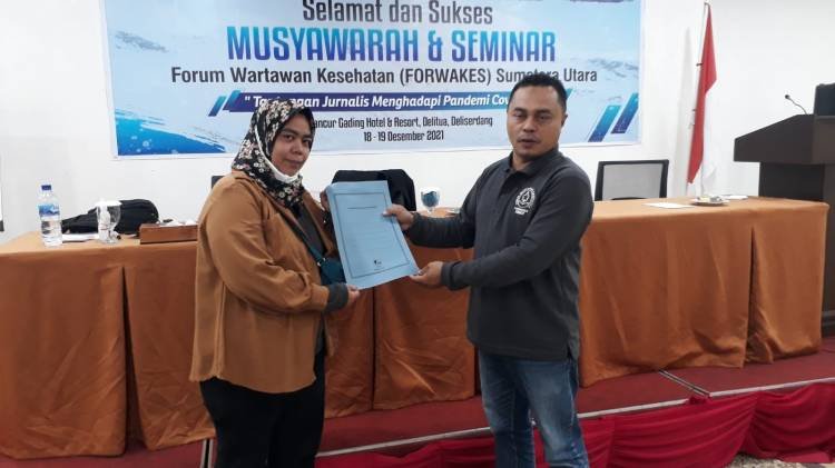 Mahbubah Lubis Pimpin Forwakes Sumut Periode 2021-2023