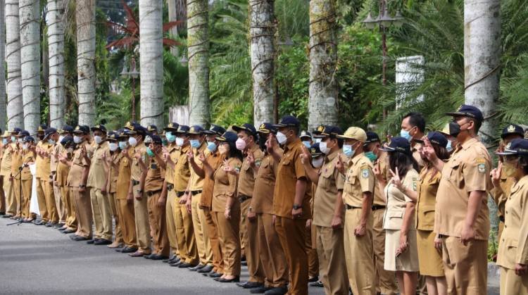 Wali Kota Pematangsiatar Lantik 209 Pejabat Fungsional Ahli Muda