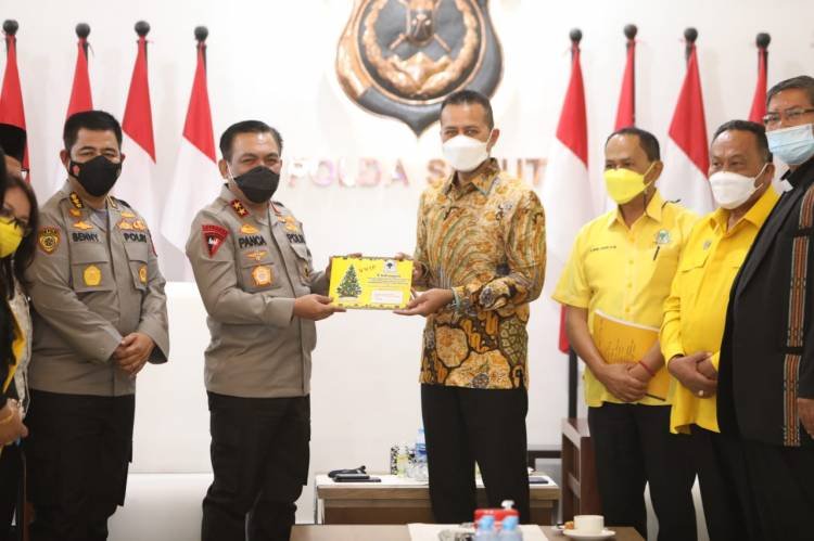 Golkar Apresiasi Kapolda Sumut Dukung Perayaan Natal di Balige 