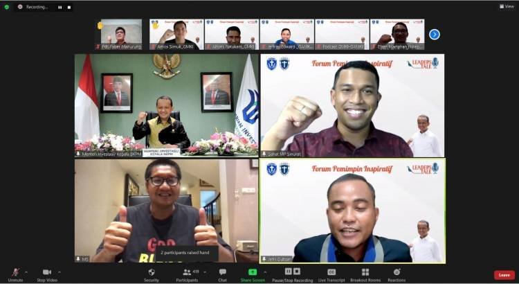 Bahlil Lahadalia Mengaku Sempat Ragu Terima Jabatan Menteri