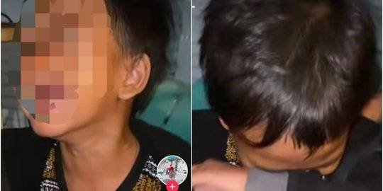 Viral di Medsos, Seorang Anak Kecil Menangis Diturunkan di Pinggir Jalan