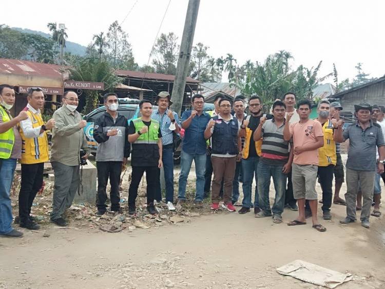 BBPJN II Medan Tinjau Progres Penanganan Darurat Peningkatan Jalan LMD