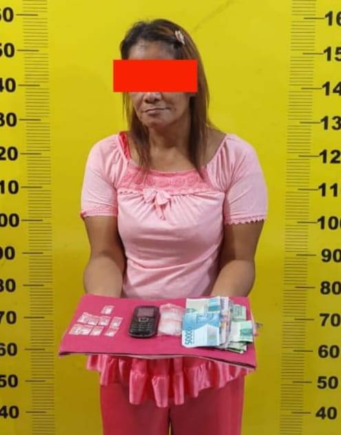 Nyambi Jual Sabu, Seorang IRT di Asahan Ditangkap Polisi