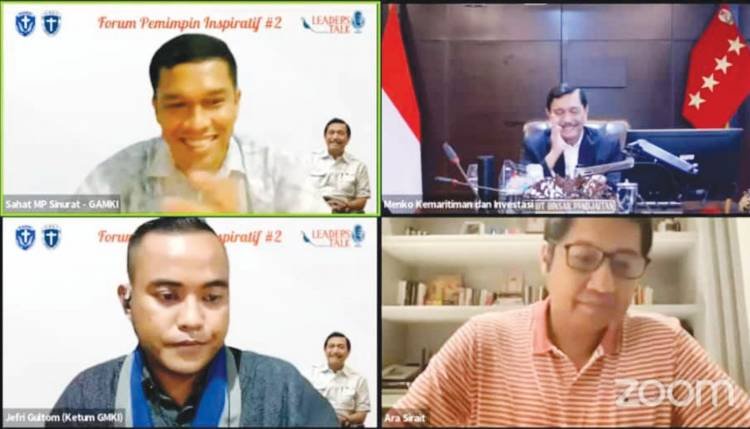 Pesan Luhut: Jangan Gantungkan Dirimu Pada Orang Lain