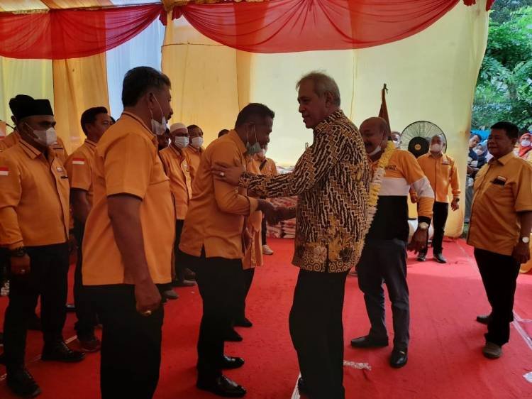 Pengurus PAC Partai Hanura Percut Sei Tuan Dikukuhkan 