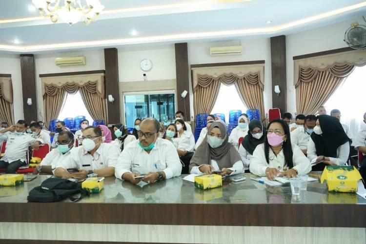 Pemkab Langkat Berupaya Turunkan Status PPKM ke Level 1, Target Vaksinasi 26 Ribu Dosis per Hari