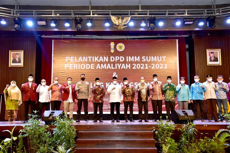 Lantik DPD IMM Sumut, Edy Rahmayadi Minta Generasi Muda Aktif Isi Kemerdekaan