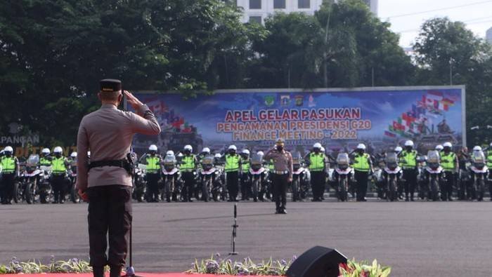 Polisi Kerahkan 547 Personel Amankan Presidensi G20 di Jakarta