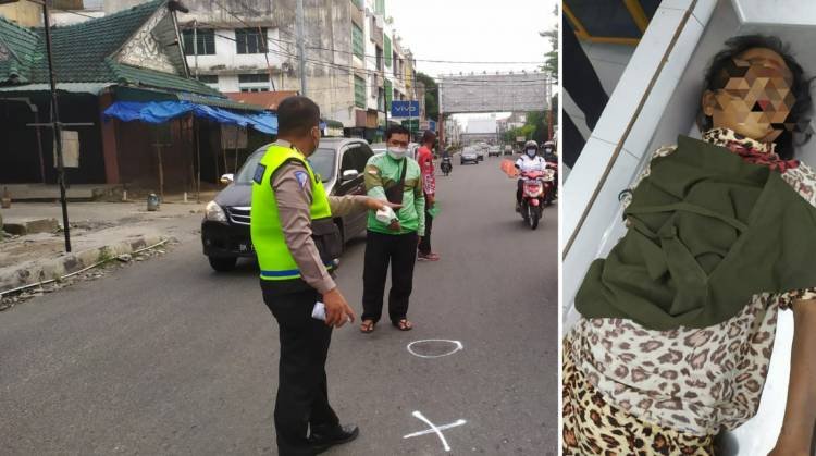 Seorang Pejalan Kaki Tewas Ditabrak Lari Mobil Box di Pematangsiantar