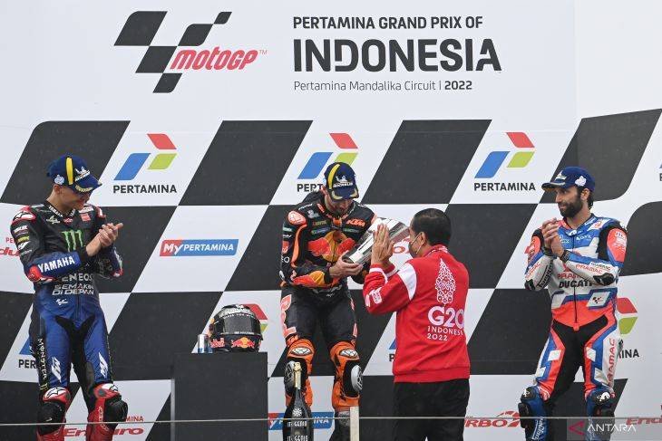 Jokowi Siap Evaluasi MotoGP Mandalika 