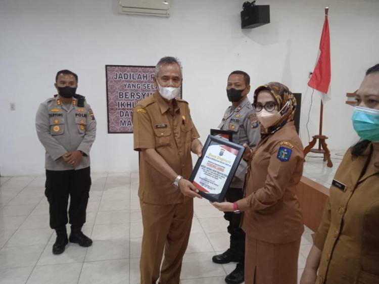 TNI - Polri dan Pemko Sibolga Rakor Kamtibmas Jelang Ramadan 1443 H